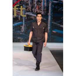 BD-MO-048 定購酒店維修制服 真人展示 工裝制服 胸前口袋 酒店維修制服製造商 BD-MO-048 定購酒店維修制服 真人展示 工裝制服 胸前口袋 酒店維修制服製造商